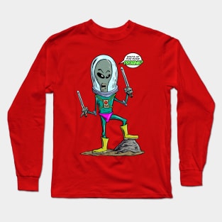 Alien Probing Long Sleeve T-Shirt